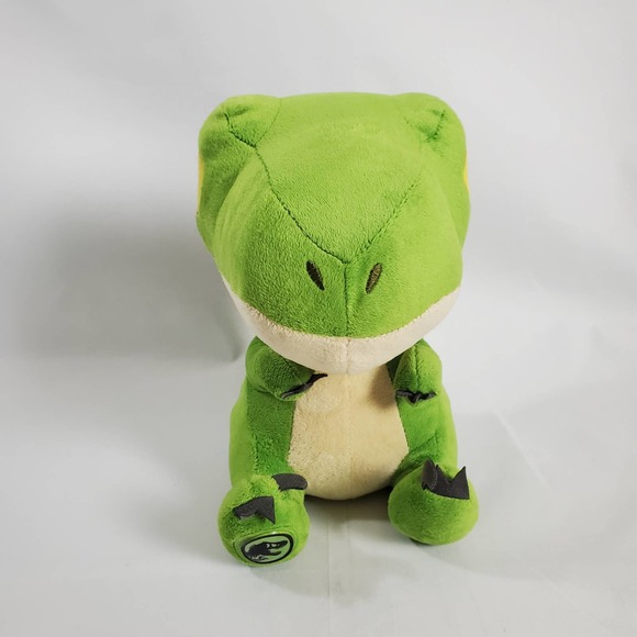 Jurassic Park Dinosaur Velociraptor Plush Toy Factory Green Stuffed Animal 9" - Picture 2 of 11